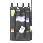 Federal Industrial Textile® Deluxe Laundry Caddy, 12 Pocket, Brown